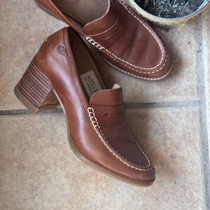 Sperry Brown Leather Women's Loafers